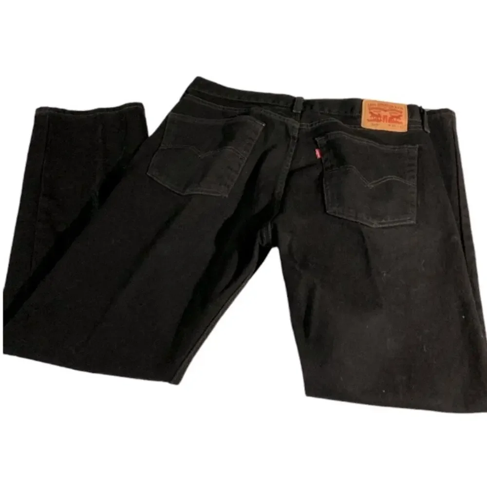 Levi’s 505 Mens Black Size 36 x 32 - Picture 3 of 5